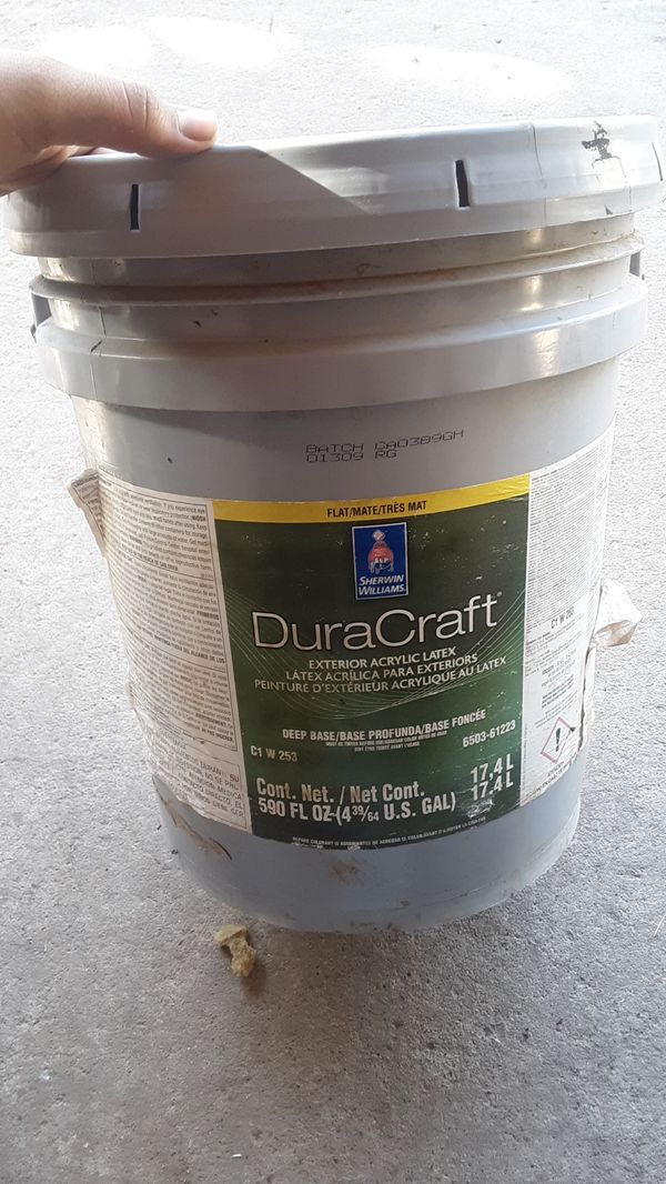 Sherwin Williams 5 gallon paint buckets for Sale in Phoenix, AZ OfferUp