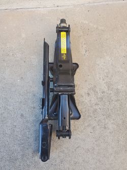 Emergency car scissor Jack with lug wrench