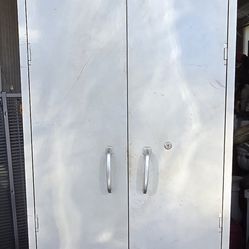 Tall Metal Garage Cabinet ($200)