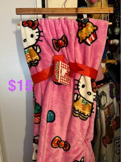 Hello kitty blankets for sale