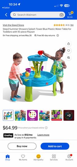 kids water table