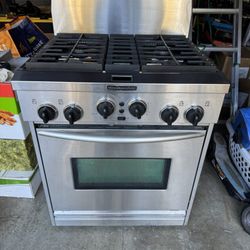 KitchenAid Stainless Steel Dual Fuel Range