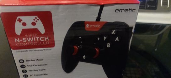 Ematic Wired Nintendo Switch Controller