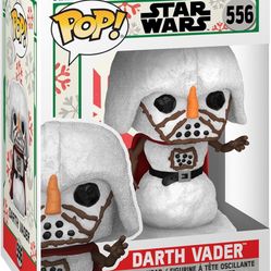 4 Star Wars 2022 Snowmen FUNKO POP