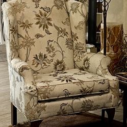 Wingback High Leg Chair