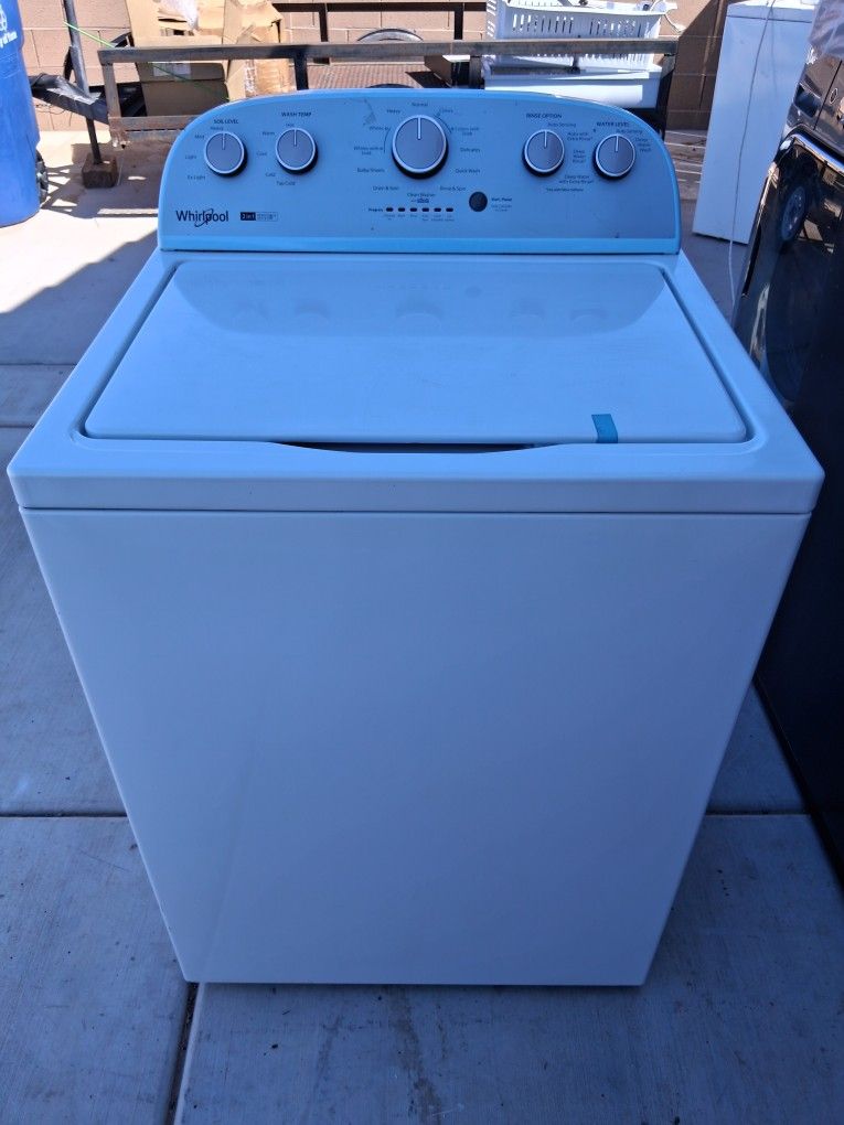 NEWER MODEL Whirlpool 2 In 1 Agitator Washer!! Clean & Working!!