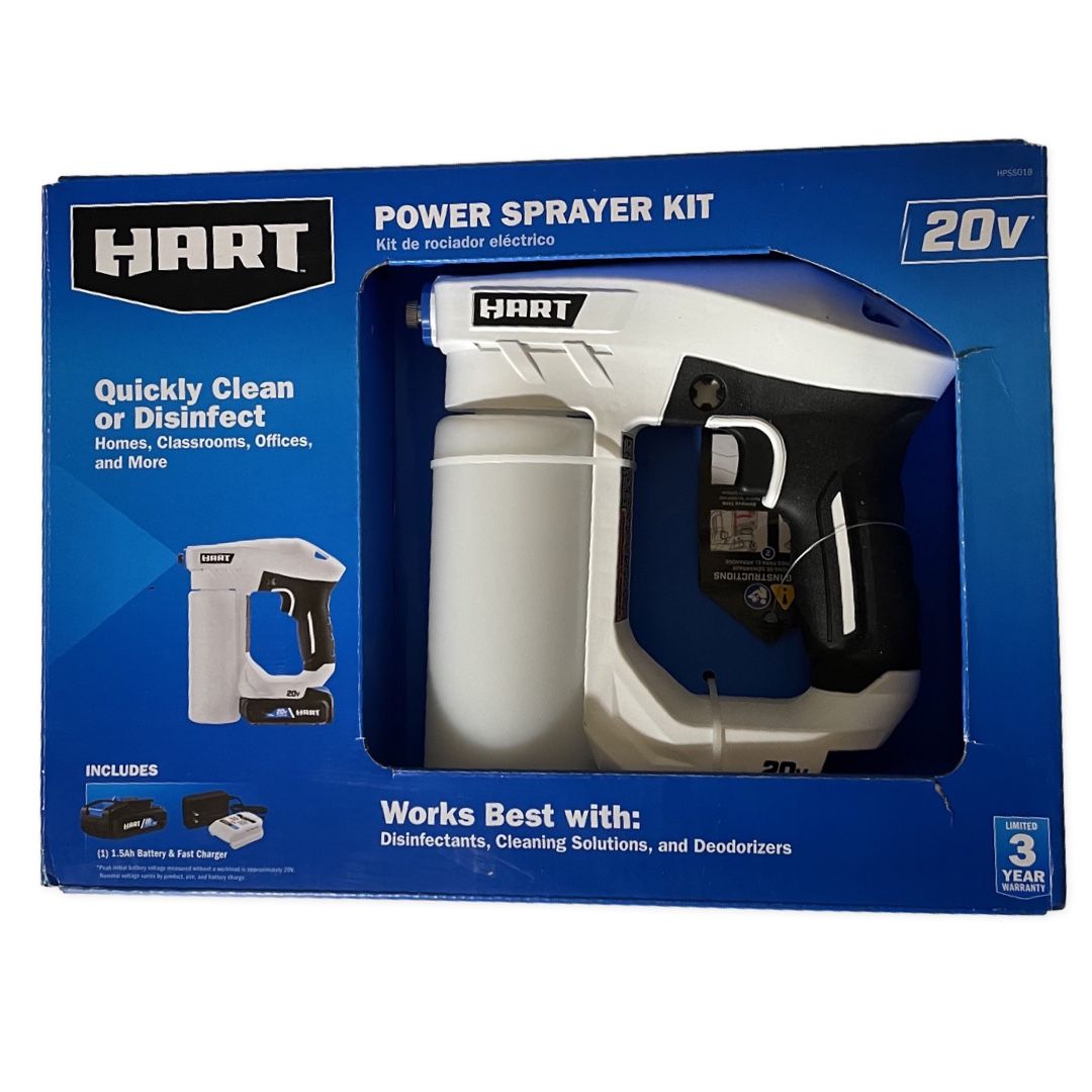 HART Power Sprayer Kit 20v NEW IN BOX!