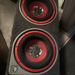 Performance Teknique 12 Inch Subs And Amplipher 