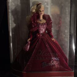 2002 Holiday Celebration Barbie 