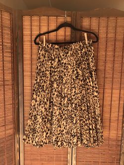 Leopard skiRt L