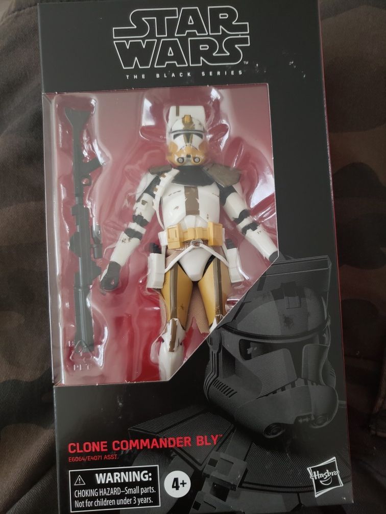 Starwars black series Clone Commander Bly action figure