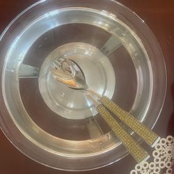 Fancy Stainless Steel Salad Bowl Set 