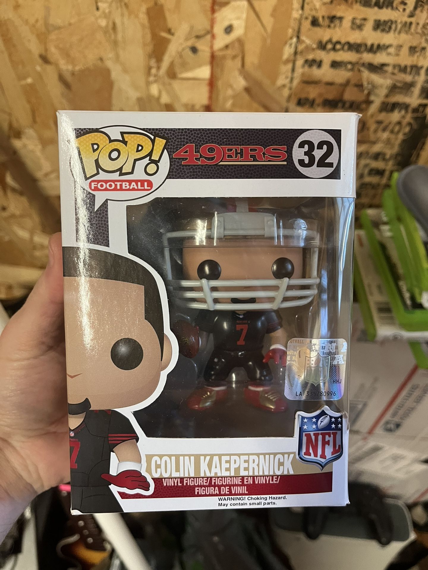 Funko Pop Football NFL 49ers Colin Kaepernick Vinyl Action Figure