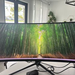 MSI MAG342CQR 34” Ultrawide Curved Gaming Monitor – 144Hz, 3440x1440
