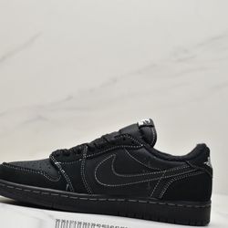 Low Black Jordan 1: Travis Phantom Essence  