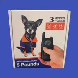 Anti Bark Training Collar 3 Mode Training SIZE S - NEW IN BOX