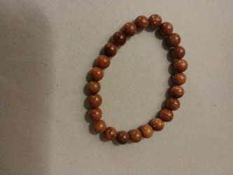 Gold Sandstone Bracelet