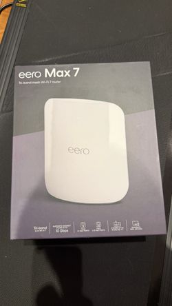 Eero 7 max brand new in box , No restrictions