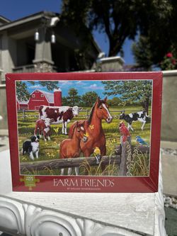Farm friends 1000 piece puzzle