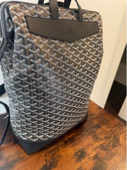 Goyard 'Cisalpin' Black Backpack