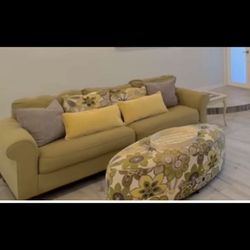 Green Couch Only No Ottoman Or Pillows
