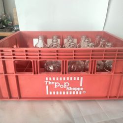 The Pop Shoppe - 17 10oz Bottles with Crate