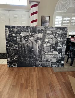 Large Canvas Art Of New York City