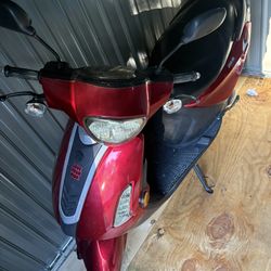 50 CC SCOOTER RED 2021