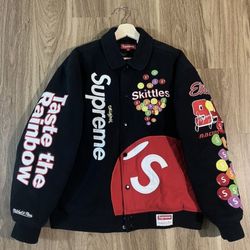 Supreme Skittles Mitchell Ness Size M