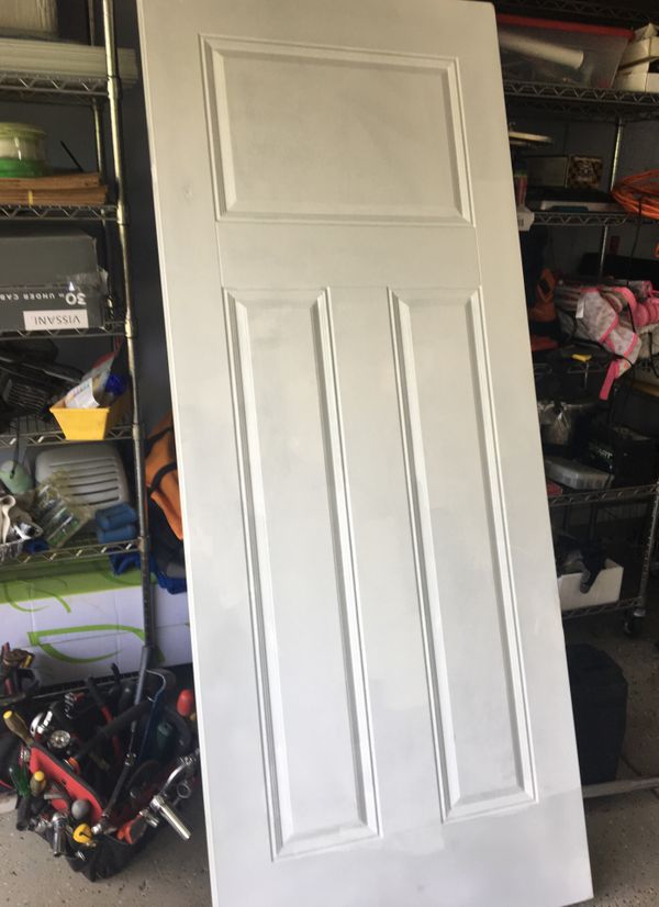 EXTERIOR METAL DOOR 32 x 80 never used for Sale in
