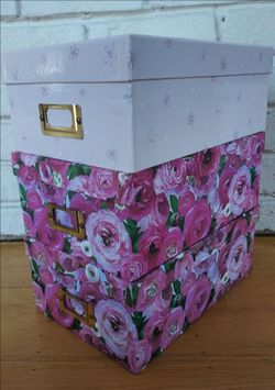 New Photo Storage Box with Box Label Window