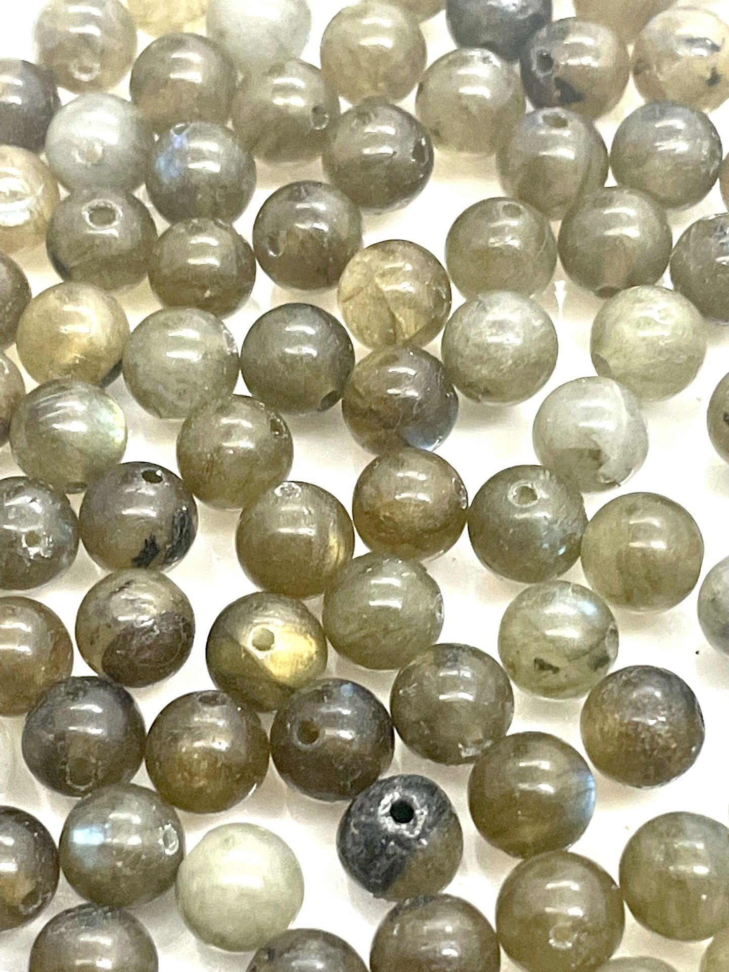 Lot Of Labradorite Beads