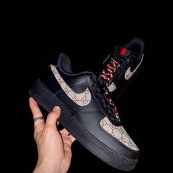 Black Gucci Custom AF1