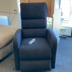 Dark Grey Recliner 
