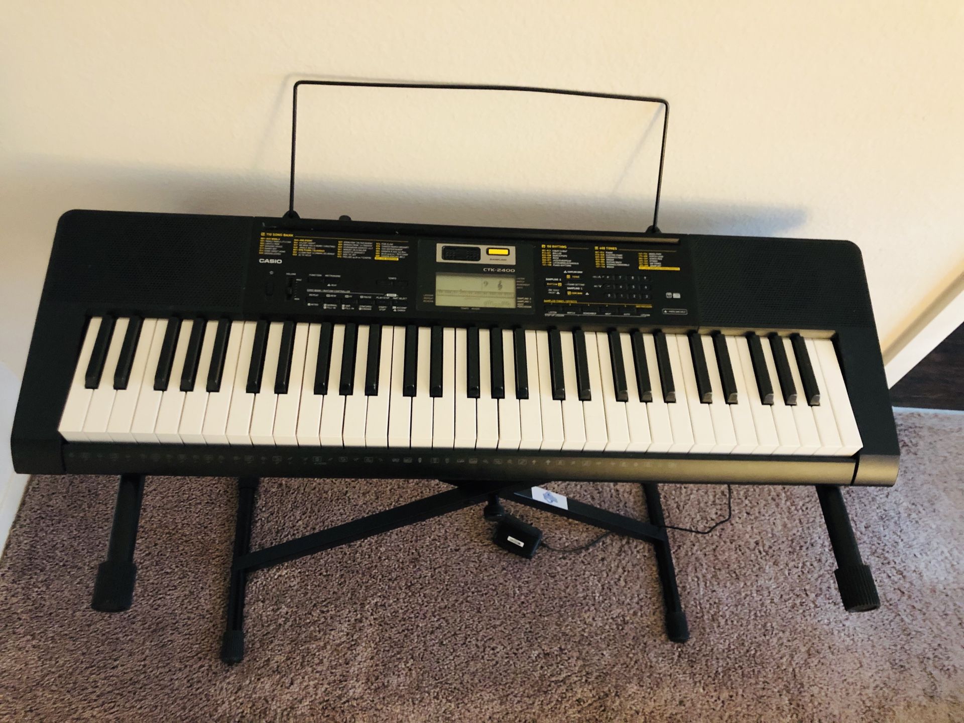 Casio CTK-2400 61-key Portable Keyboard