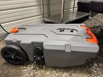 Portable RV Waste Water Tank on Wheels