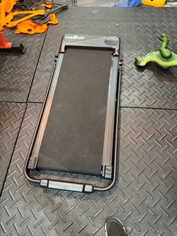 THERUN Walking Pad Treadmill – Compact Under Desk