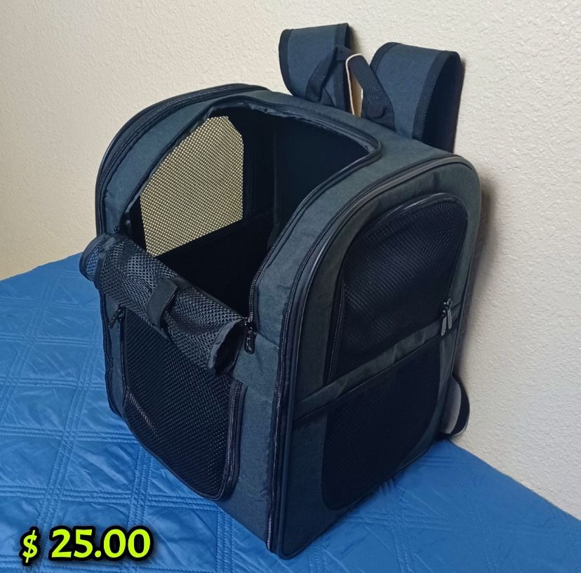 Apollo Pet Carrier Black Color