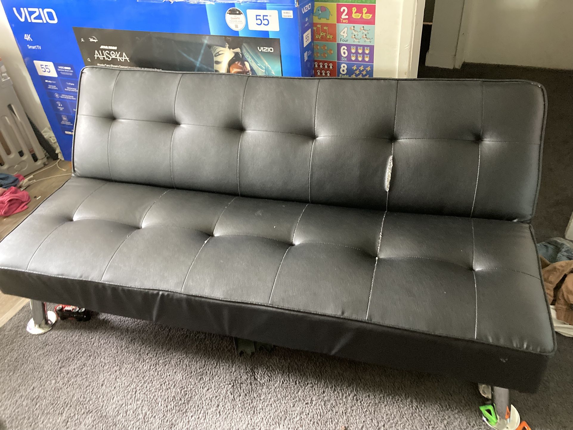 Leather Futon