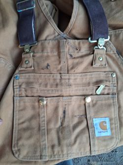 Carhartt overalls medium/small
