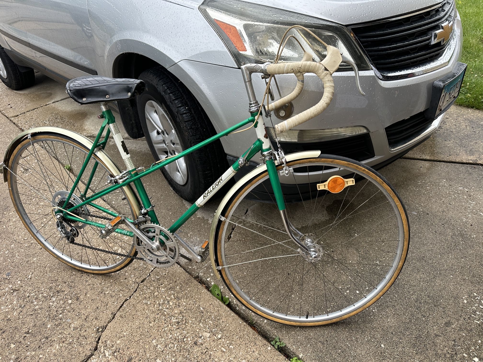 Vintage Raleigh Super Course Mk II 10 Speed Touring Bike