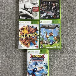 Xbox 360 Game Lot