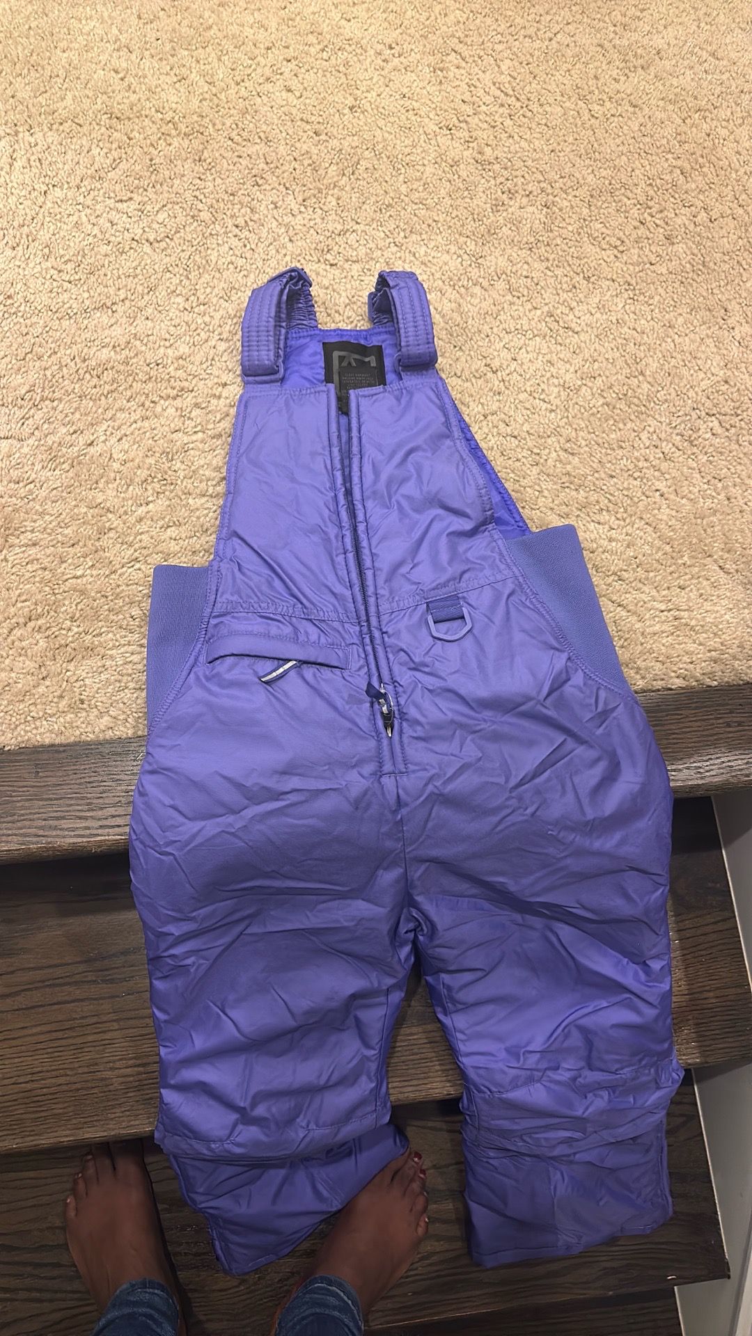 Girls snow suit size 7/8