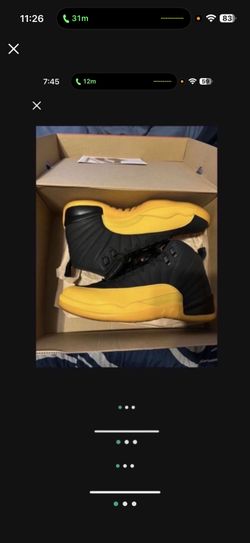 Retro 12 university gold size 13