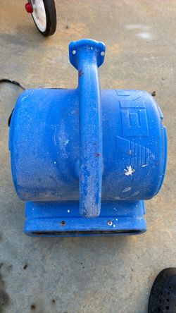 Blue Commercial Air Mover Blower Fan
