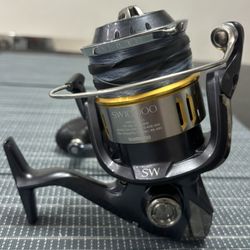 🎣 Preowned Shimano Twin Power SW10000 Reel With Monofilament 🔥 