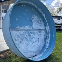 8’ Galvanized Stock Tank Pool