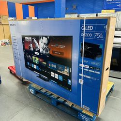 75” Samsung QLED Q72D 4K UHD Smart Tv
