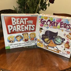 (SEALED) BEAT THE PARENTS Game, GOOGLY EYES (USED) , Kids 6 And 7, Family