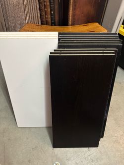 13 laminate MDF 24x12 Shelves